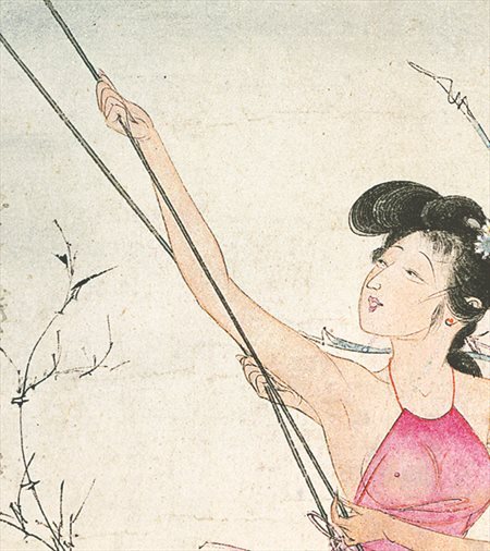 临西-胡也佛的仕女画和最知名的金瓶梅秘戏图